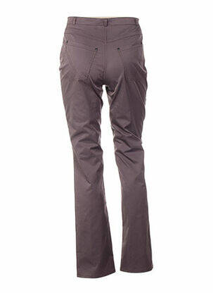Pantalon croială dreaptă talie joasă maro QUATTRO femeie