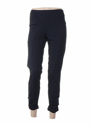 Pantalon 7/8 elasticitate albastru QUATTRO femeie