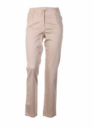 Pantalon bej QUATTRO femeie