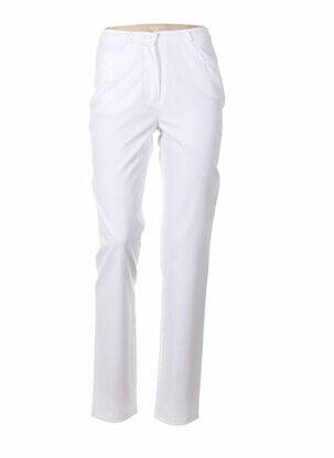 Pantalon alb QUATTRO femeie