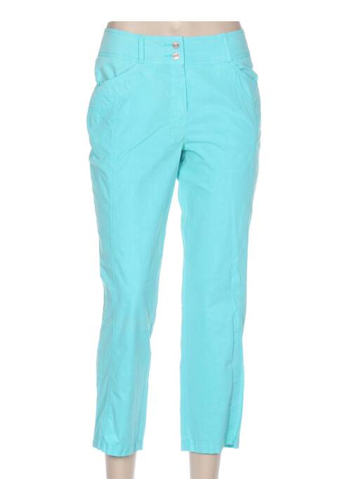 Pantalon trei sferturi albastru QUATTRO femeie