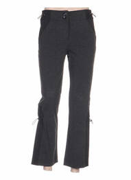 Pantalon trei sferturi croială dreaptă mărime normală gri QUATTRO femme