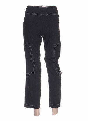Pantalon trei sferturi croială dreaptă mărime normală negru QUATTRO femeie