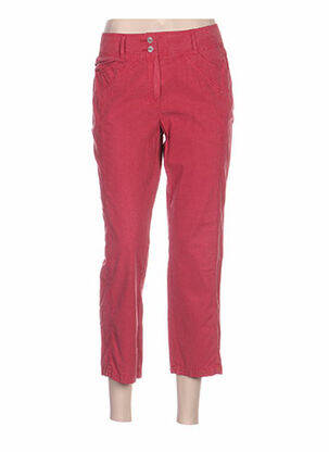 Pantalon trei sferturi roșu QUATTRO femeie