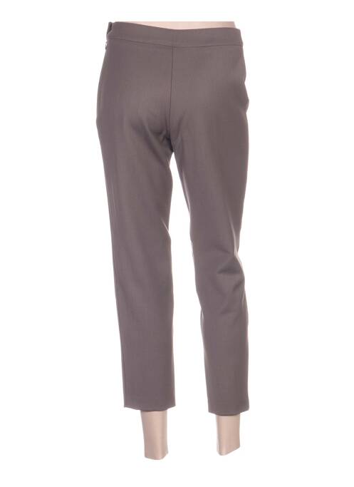 Pantalon trei sferturi maro QUATTRO femeie