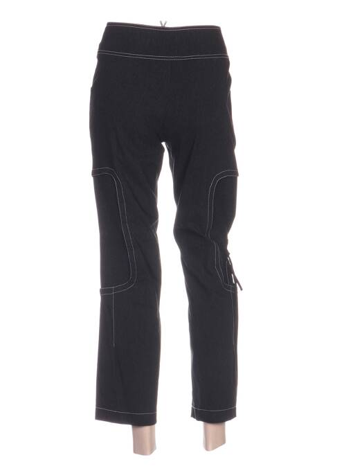Pantalon trei sferturi negru QUATTRO femeie