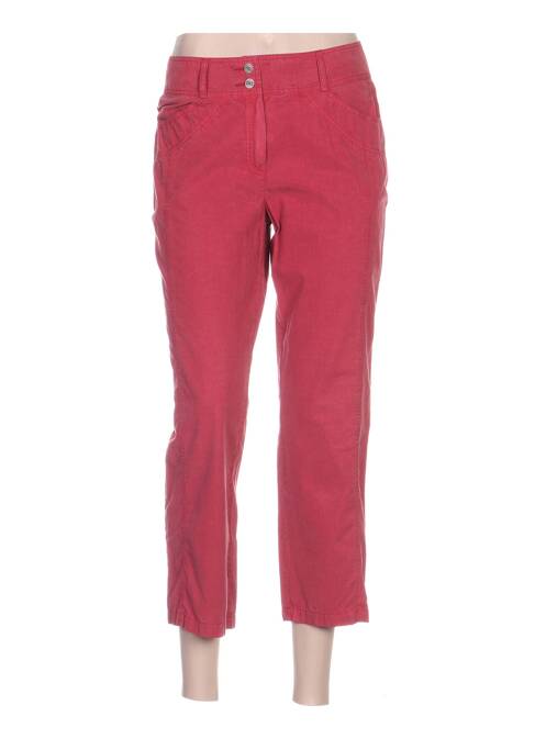 Pantalon trei sferturi roșu QUATTRO femeie