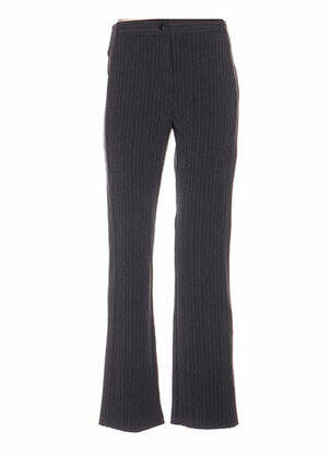 Pantalon croială dreaptă talie joasă gri QUATTRO femeie