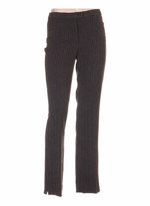 Pantalon croială dreaptă maro QUATTRO femeie
