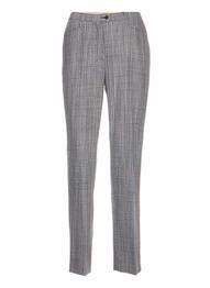 Pantalon croială dreaptă talie joasă gri QUATTRO femme