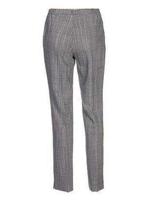 Pantalon croială dreaptă talie joasă gri QUATTRO femeie