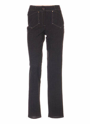 Pantalon croială dreaptă talie joasă maro QUATTRO femeie