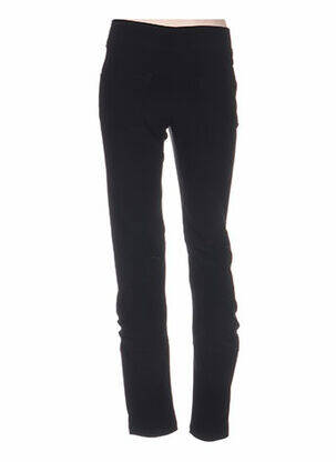 Pantalon croială dreaptă talie joasă negru QUATTRO femeie