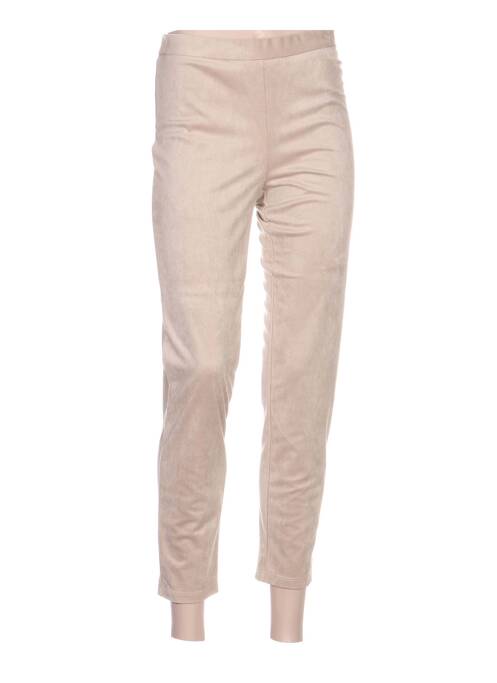 Pantalon 7/8 bej QUATTRO femeie
