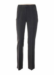 Pantalon croială dreaptă talie înaltă gri QUATTRO femme