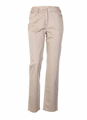 Pantalon bej QUATTRO femeie
