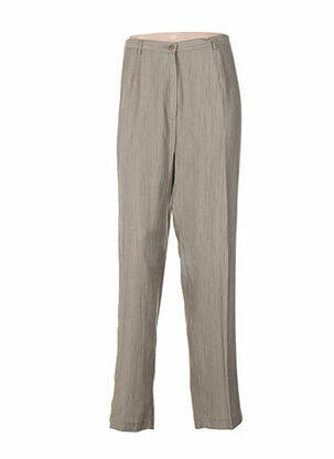 Pantalon finisaj cu mansete elastice verde QUATTRO femeie
