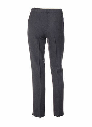 Pantalon croială dreaptă talie înaltă gri QUATTRO femeie