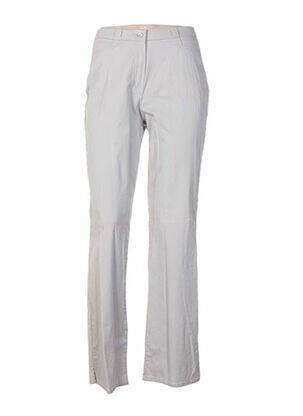 Pantalon croială dreaptă gri QUATTRO femeie