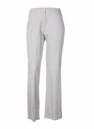 Pantalon croială dreaptă gri QUATTRO femme