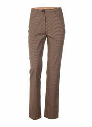 Pantalon buzunare talie înaltă maro QUATTRO femme