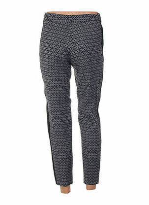 Pantalon trei sferturi talie înaltă talie înaltă gri QUATTRO femeie