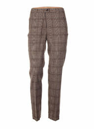 Pantalon 7/8 talie înaltă talie înaltă maro QUATTRO femme