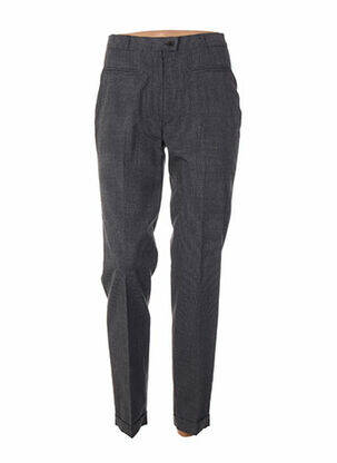 Pantalon 7/8 talie înaltă talie înaltă gri QUATTRO femeie