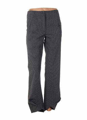 Pantalon 7/8 talie înaltă talie înaltă gri QUATTRO femeie