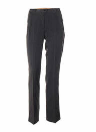 Pantalon croială dreaptă talie înaltă gri QUATTRO femme