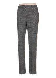 Pantalon croială dreaptă negru QUATTRO femme