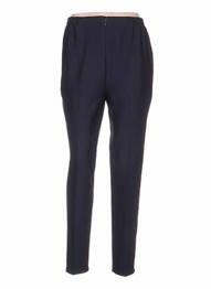 Pantalon subțire albastru QUATTRO femme