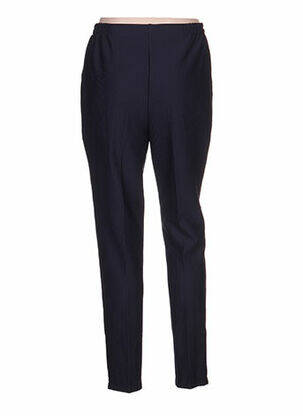 Pantalon subțire albastru QUATTRO femeie