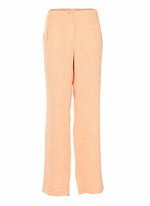 Pantalon drept portocaliu FRANK EDEN femeie