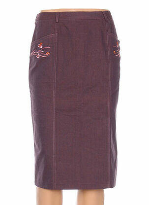 Fustă midi violet GERARD MATEL femeie