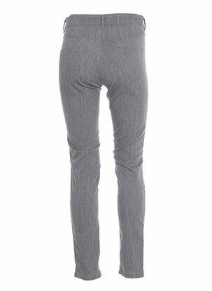 Pantalon slim talie înaltă talie înaltă gri COUTURIST femeie