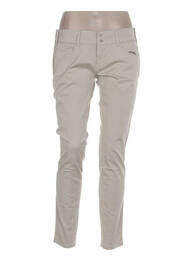 Pantalon slim talie joasă talie joasă bej COUTURIST femeie