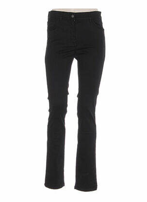 Pantalon slim elasticitate mărime normală negru COUTURIST femeie