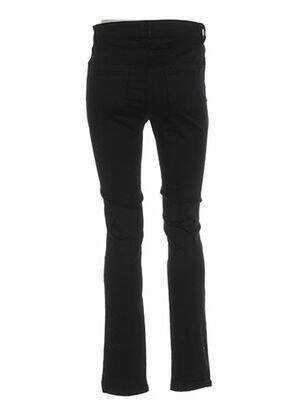 Pantalon slim elasticitate mărime normală negru COUTURIST femeie