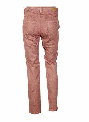 Pantalon slim talie joasă talie joasă roz COUTURIST femeie