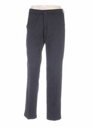 Pantalon drept închidere cu fermoar sub clapetă cu nasturi mărime normală negru COUTURIST femme