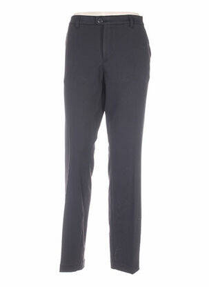 Pantalon drept închidere cu fermoar sub clapetă cu nasturi talie joasă negru COUTURIST femeie