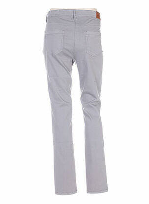 Pantalon drept elasticitate talie joasă gri COUTURIST femeie