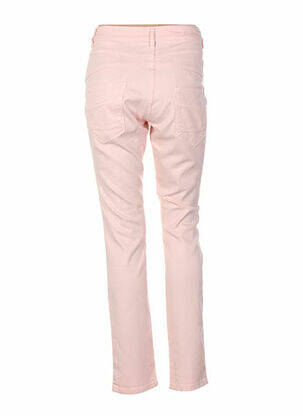 Pantalon drept elasticitate talie joasă roz COUTURIST femeie