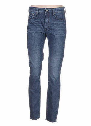 Blugi cu croială slim albastru COUTURIST femeie