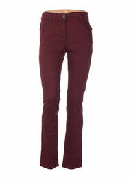 Pantalon slim talie joasă talie joasă roșu COUTURIST femeie