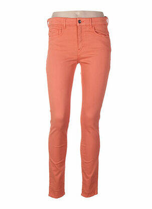 Pantalon slim portocaliu COUTURIST femeie