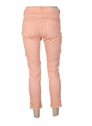 Pantalon slim talie joasă talie joasă portocalie COUTURIST femeie