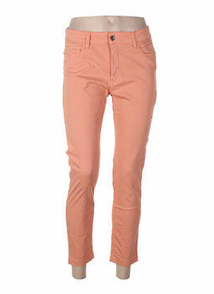 Pantalon slim portocaliu COUTURIST femeie