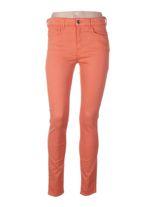 Pantalon slim portocaliu COUTURIST femeie